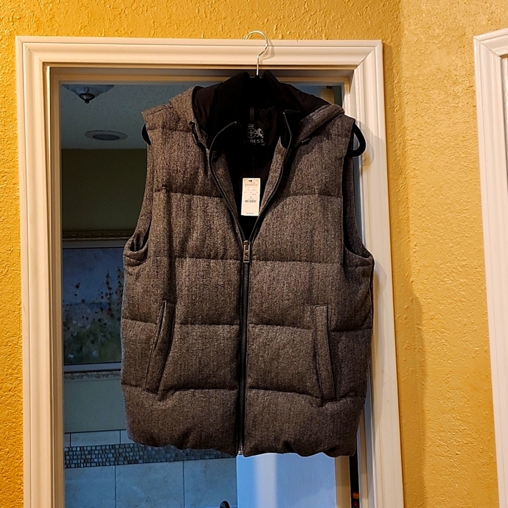 Men's Gray Vest